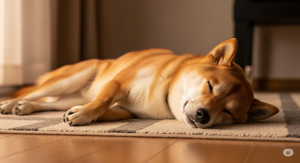 柴犬のハルくんのご家族より